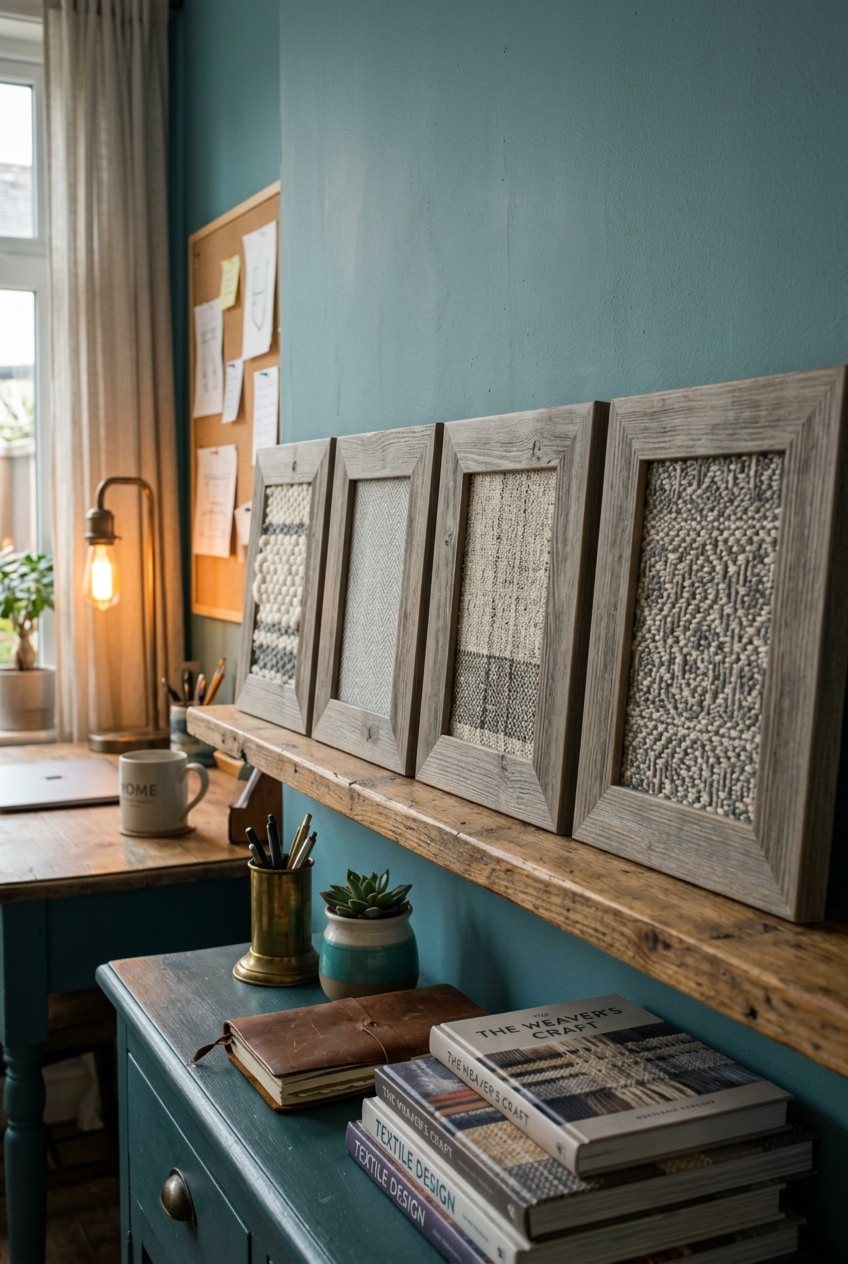 Four Matching Frames Lined Up Edge To Edge