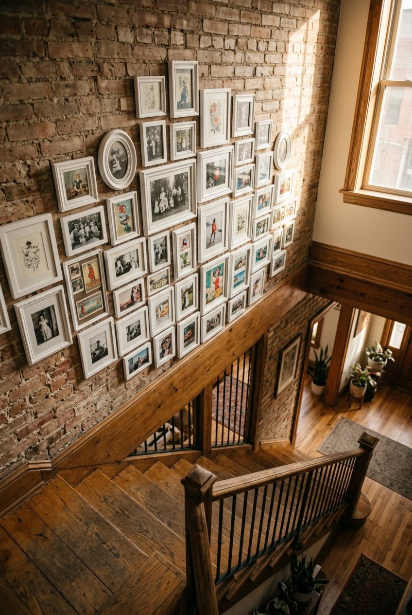 The Floor-To-Ceiling Brick Wall Cluster
